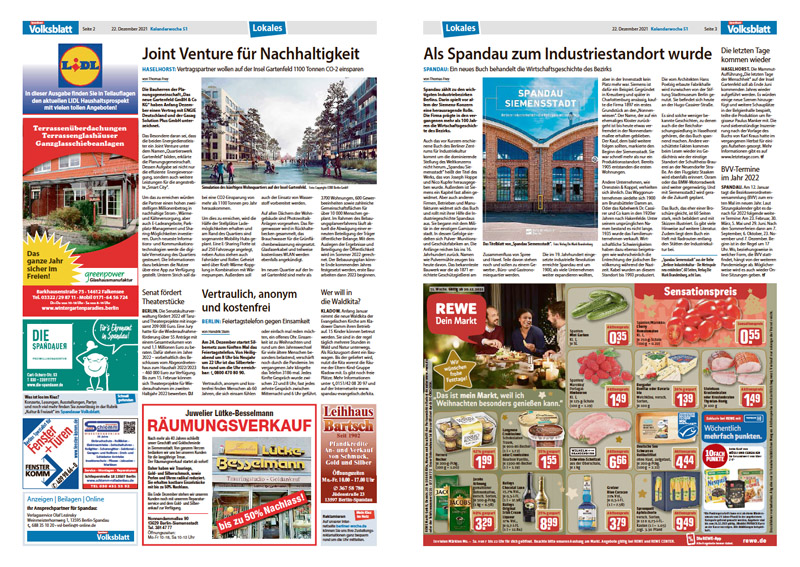 Spandauer Volksblatt Berliner Woche Lokalteil Spandauer Volksblatt Berliner Woche Lokalteil